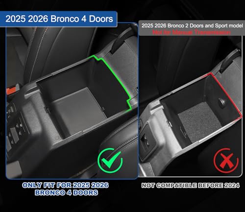 2026 Upgrade Center Console Organizer fit for 2025 2026 Ford - Product Imagery
