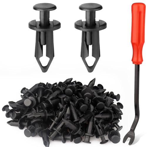 QIIYCCE 100PCS ATV UTV Body Fastener Rivets, Mudguard Clip Body - Product Imagery