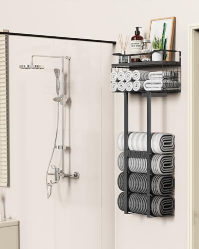 Aetyord Towel Racks for Bathroom 31inch Wall Mounted Towel - Product Imagery