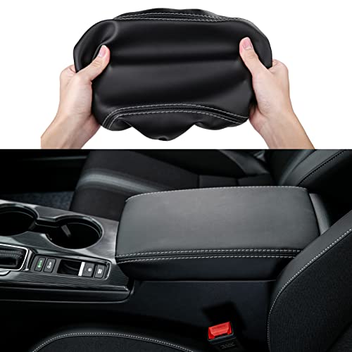 CKE for Honda Civic 2022-2026 Armrest Cover -Black (Gray line) - Product Imagery