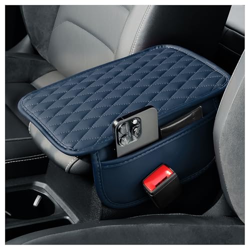 carleef Arm Rest Cover for Car,Leather+Memory Foam Center - Product Imagery