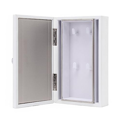CKEYURE Premium XL PU Leather Faraday Box for Car Keys Wall - Product Imagery