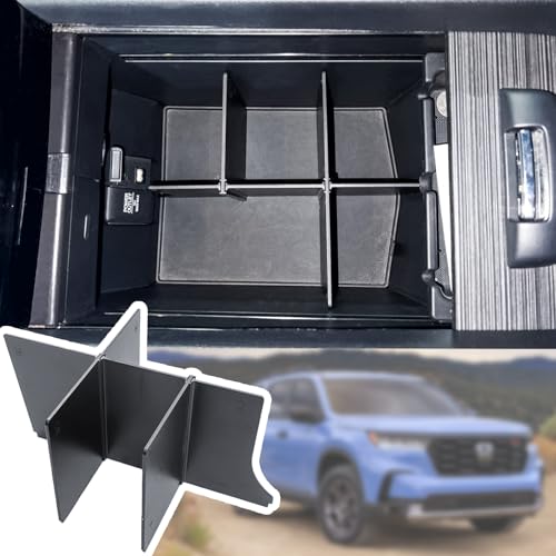 Center Console Dividers Compatible with Honda Pilot 2016-2022 / - Product Imagery