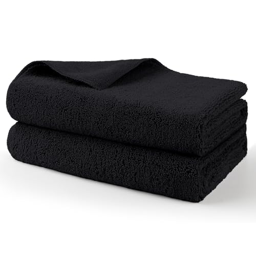 HOMEXCEL Professional Large Microfiber Car Drying Towels 2 Pack, - Product Imagery