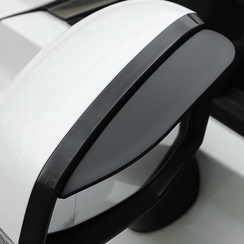 Car Rearview Rain Eyebrow Shield,Car Mirror Rain Protector - Product Imagery
