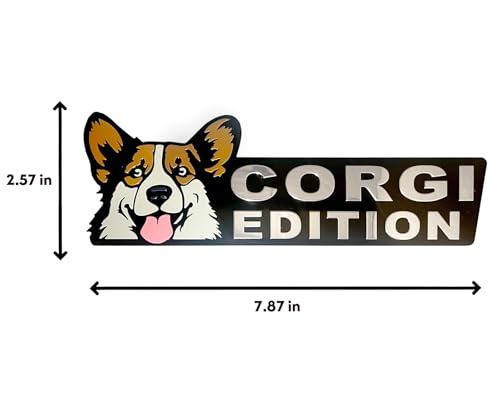 Dog Edition 3D Car Badge, Laser Cutting Metal Emblem, Cute Dogs - Product Imagery