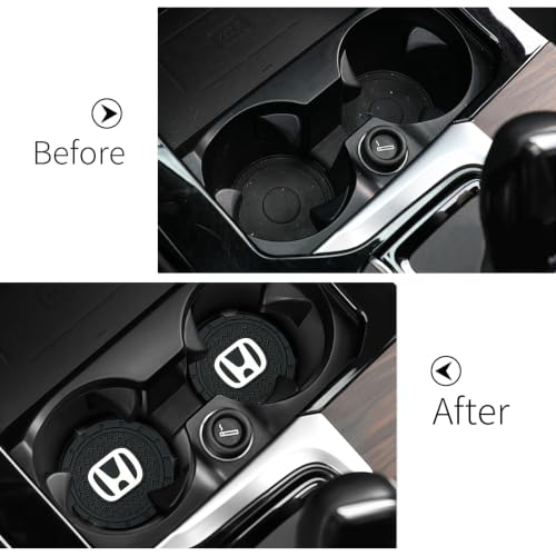 Car Cup Holder Coaster for Honda Recessed Silicone Cupholder - Product Imagery
