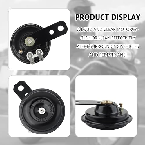 Motorcycle Horn Speaker,12V 105db Super Loud Car Mini Air Horn - Product Imagery