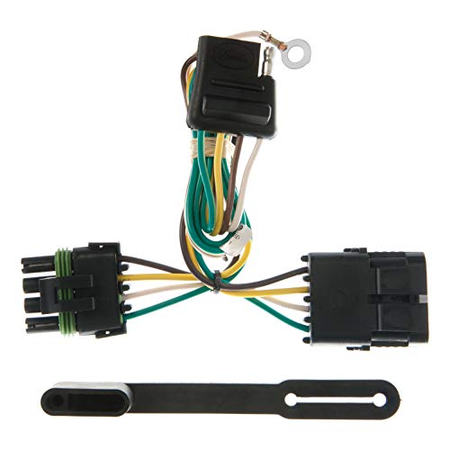 CURT 55319 Vehicle-Side Custom 4-Pin Trailer Wiring Harness, - Product Imagery