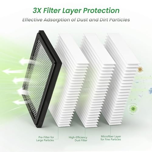 Engine Air Filter, CA12295 Compatible with Subaru Crosstrek - Product Imagery