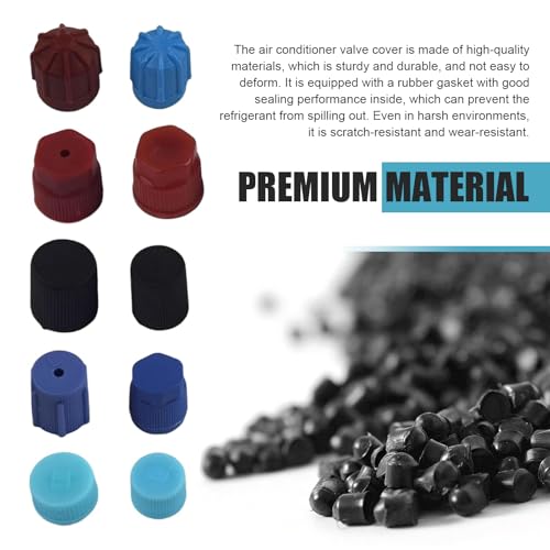 26PCS R12 R134a AC Caps for Car, 10 Size Air Conditioning Port - Product Imagery