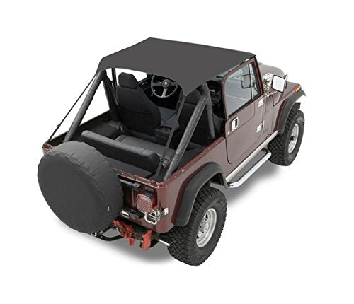 Bestop Traditional Bikini Black Crush 5250801 for Jeep - Product Imagery