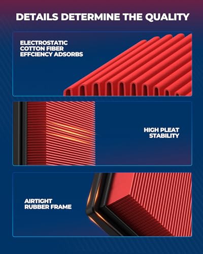 KAX CA6900 Premium Engine Air Filter for Nissan 300ZX, INFINITI - Product Imagery
