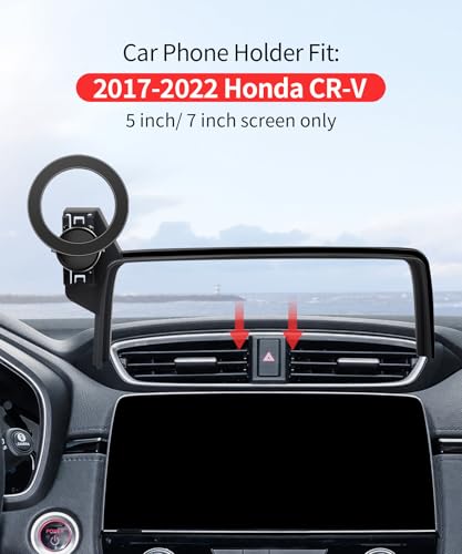 Car Phone Holder for Honda CR-V CRV 2017-2022 Accessories 5/7" - Product Imagery
