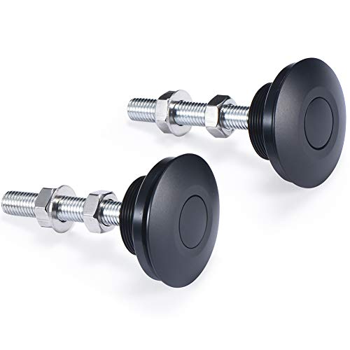 STETION Quick Latch Hood Pins Universal 2 Pack 2.44" Diameter - Product Imagery