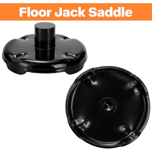 Yesland 2 Pack Floor Jack Saddle with Rubber Pad, 4.8 Inch in - Product Imagery