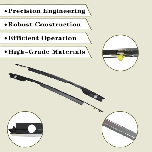 Priprilod Front Fender Trim Chrome Left+Right Side Fit For - Product Imagery