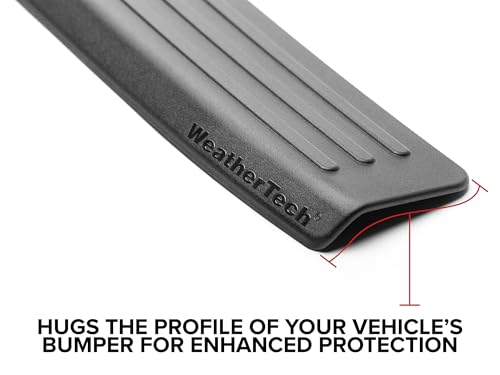 WeatherTech Custom BumperTopper for Honda Pilot, Rear Bumper - Product Imagery