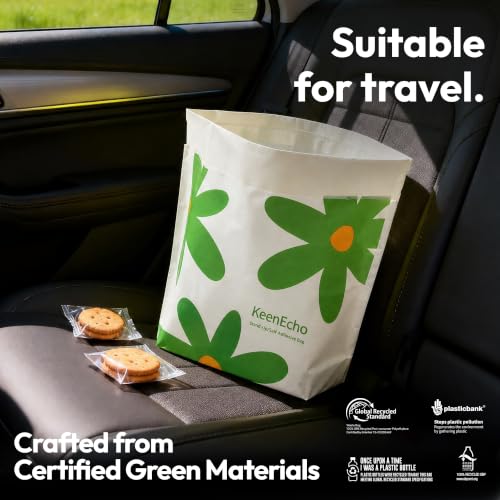 Disposable Car Garbage Bin Bags, Vomit Trash Bags made with - Product Imagery