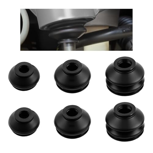 6PCS Ball Joint Boots Replacement,Rubber Tie Rod Boots Dust - Product Imagery