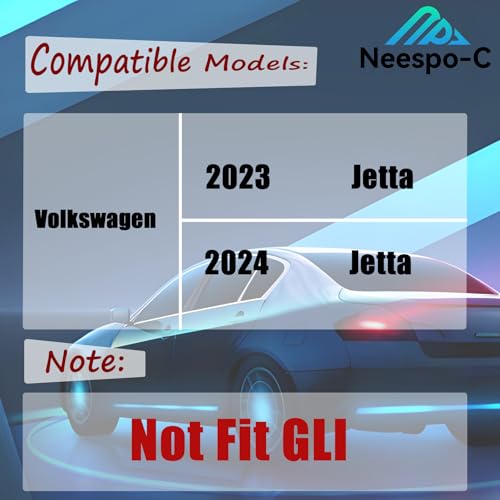 Front Lip Splitter Spoiler for VW Jetta 2022-2024 Accessories - Product Imagery