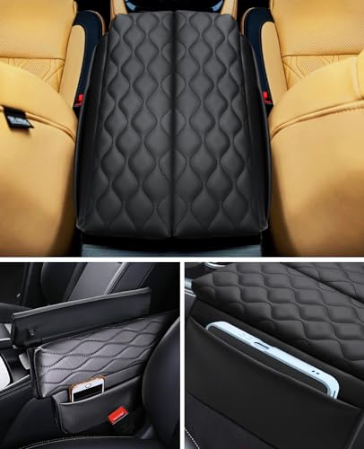 INTGET Car Center Console Armrest Cover for Nissan Rogue - Product Imagery