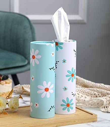 Car Tissue Holder with Facial Tissues Bulk - 4 PK Car Tissues - Product Imagery