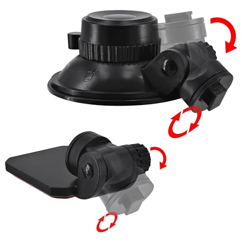 Mini Windshield Suction Cup Mount Dashboard Adhesive Sticky - Product Imagery
