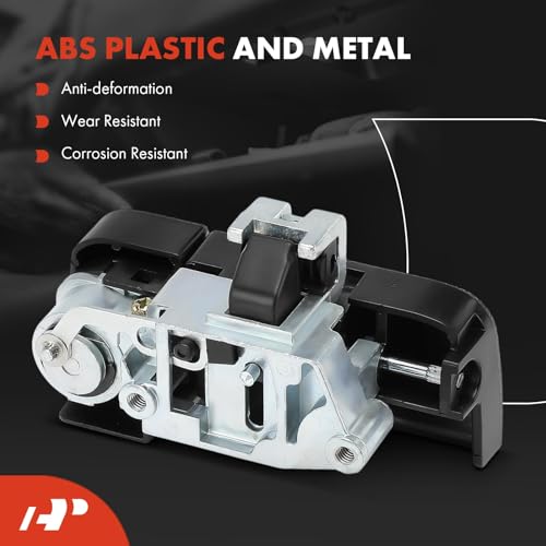 A-Premium Black Glove Box Handle Latch - Product Imagery