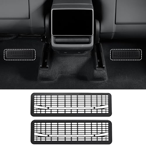 Rear Under Seat Floor Air Vent Cover for Tesla Model Y Juniper - Product Imagery
