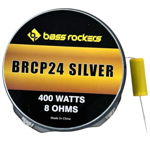 Bass Rockers BRCP24 Silver 4" Bullet Tweeter, 400W Peak/200W - Product Imagery