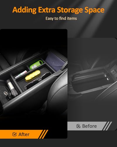 CDEFG for 2025 2026 Toyota Camry Accessories Center Console - Product Imagery