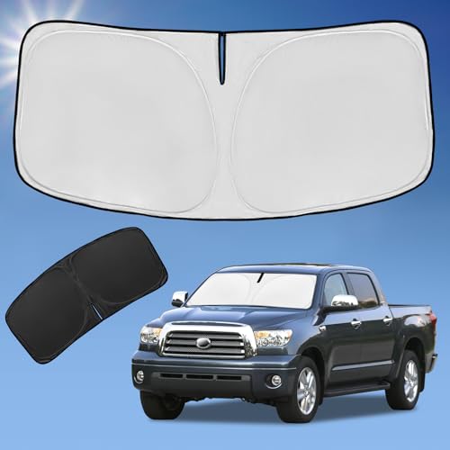 for Toyota Tundra 2007-2021 Sun Shade Windshield Sunshade Cover - Product Imagery