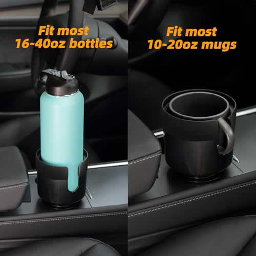 TYKOR Car Cup Holder Expander, Extender for Car with Adjustable - Product Imagery