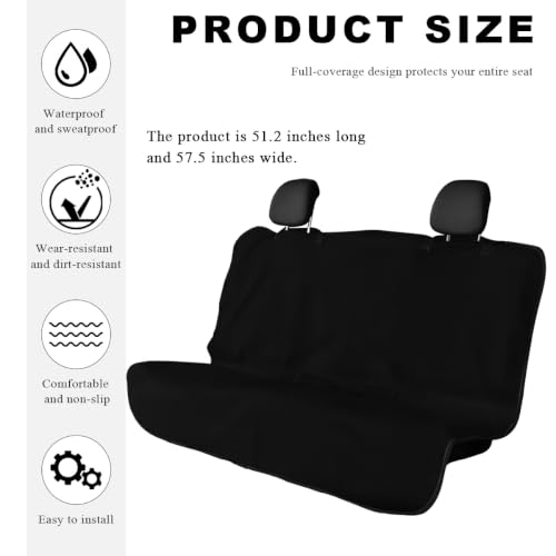DXNQ Car Towel Seat Cover, Waterproof Sweating Non-Slip Premium - Product Imagery