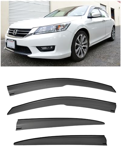 for 2013-2017 Honda Accord 4Dr Sedan | EOS Visors JDM Mugen - Product Imagery