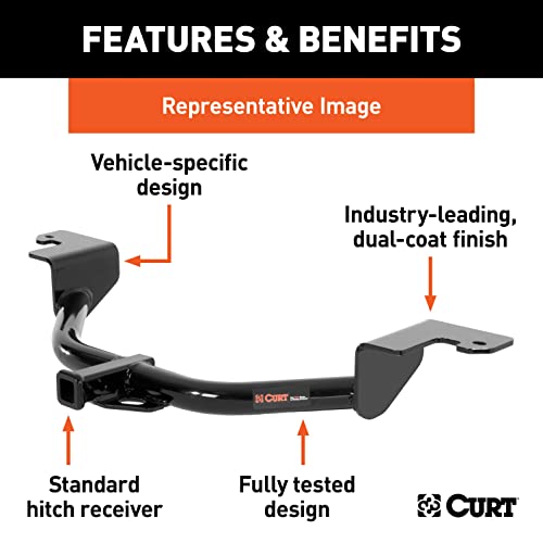 CURT Manufacturing 120223 Class 2 Trailer Hitch with Old-Style - Product Imagery