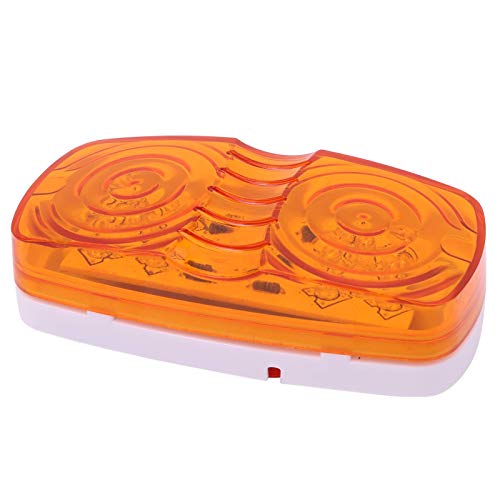 5Pcs Amber LED Trailer Marker Light, 12V 10 LED Side Marker Light - Product Imagery