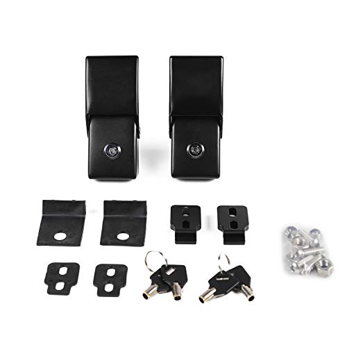 JeCar Steel Hood Latches Compatible with Jeep Wrangler 2007-2023 - Product Imagery