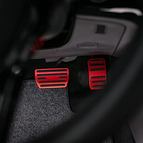 CKE for Honda Civic CR-V Odyssey Non-Slip Foot Pedal Covers -Red - Product Imagery