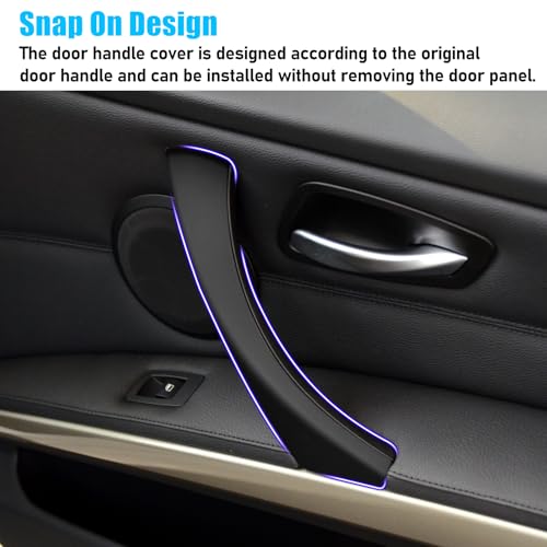 Jaronx for BMW 3 Series E90/E91 Door Handle Covers 6PCS 2006-2011 - Product Imagery