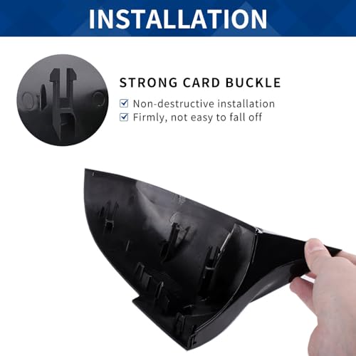 Mirror Caps Fit for BMW F30 F31 F32 F33 F34 F36 F20 F22 F23 F87 - Product Imagery