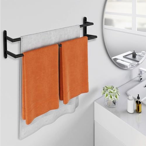 Double Towel Bar, 24Inch Towel Rack for Bathroom, Stainless - Product Imagery