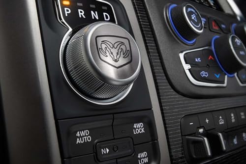 American Car Craft Stainless Steel RAM Dial Shifter Trim Plate | - Product Imagery
