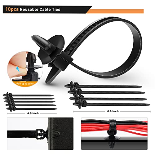 GOOACC 860Pcs Car Push Retainer Clips & Auto Fasteners Assortment - Product Imagery
