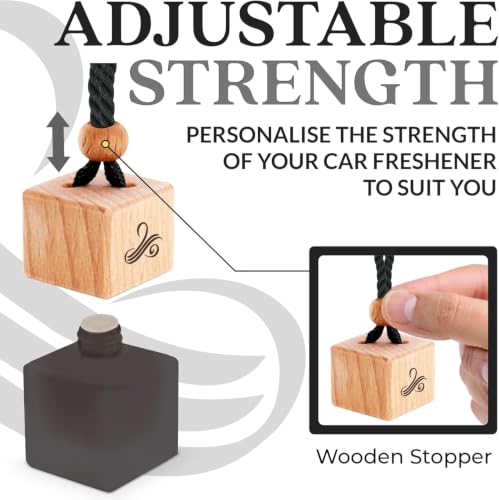 Car Air Freshener for Men - Greed Inspired Perfume Diffuser by - Product Imagery