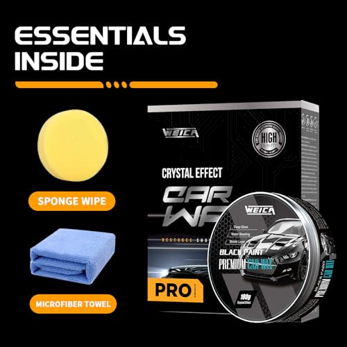 Car Wax for Dark Color Cars | Black, Charcoal, Midnight Blue | - Product Imagery