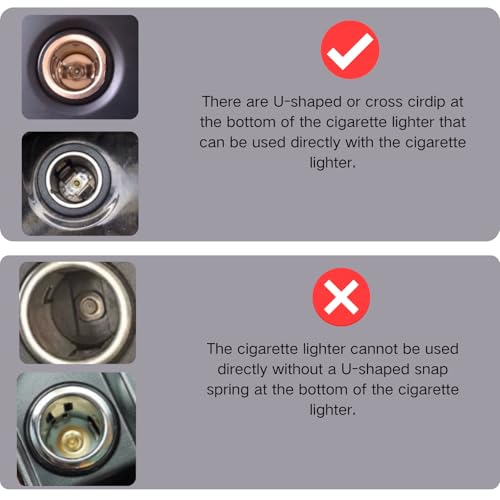 Eject Button Car Cigarette Lighter, MELIFE Anodized Aluminum - Product Imagery