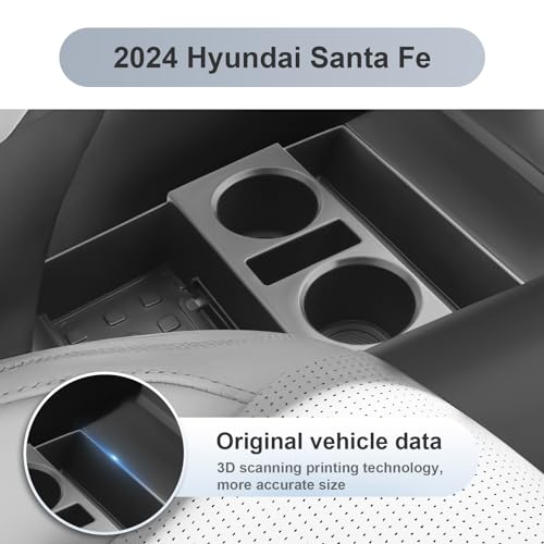 SKTU for 2024 2025 2026 Hyundai Santa Fe Center Console - Product Imagery
