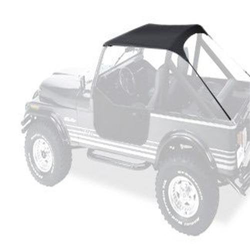 Bestop Traditional Bikini Black Crush 5250801 for Jeep - Product Imagery